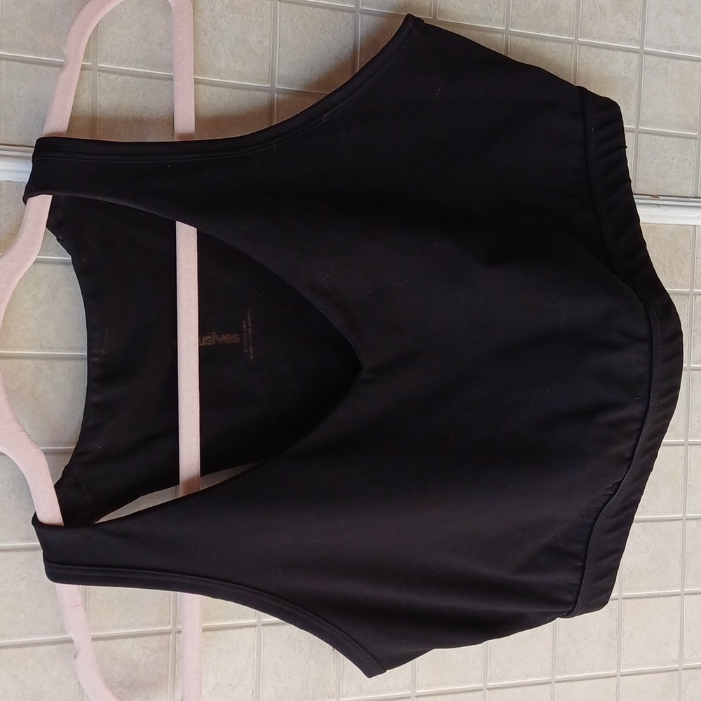 Silver Icing racer back sports bra